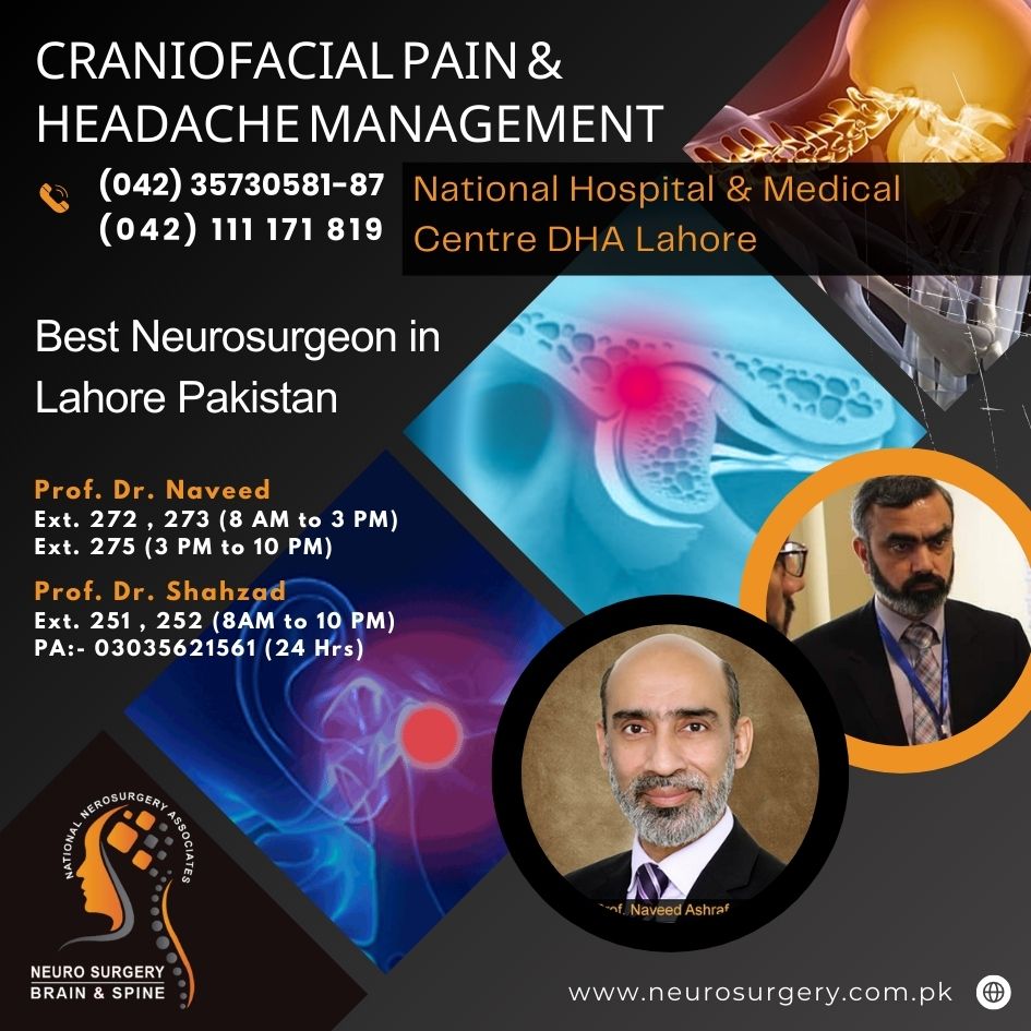 Craniofacial Pain and Headache Management - Best Neurosurgeon in Lahore Pakistan